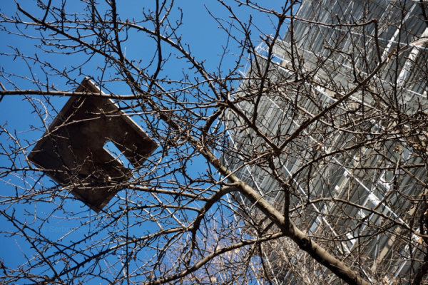 apartment blocks in transition