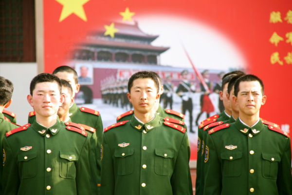 standing proud