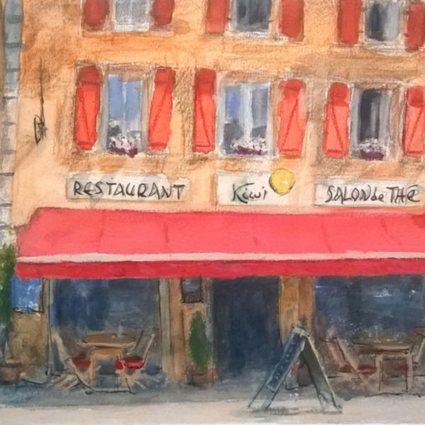 Kiwi Restaurant; mixed media; FS