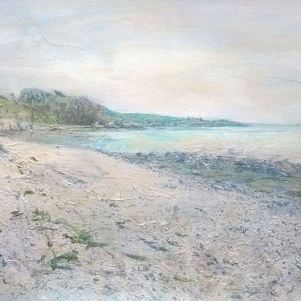 Silverdale from Far Arnside; acrylic; 39 x 27 FS