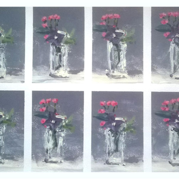Manet, Manet, Manet; acrylic; 58 x 41 FS