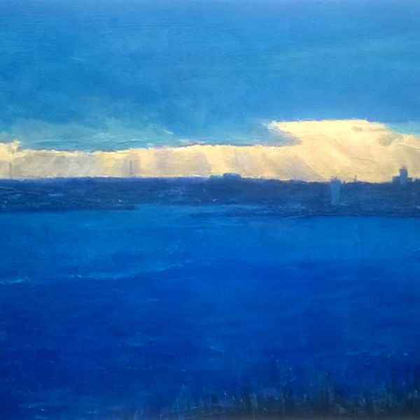 Low Light, High Light; acrylic; 55 x 38 FS