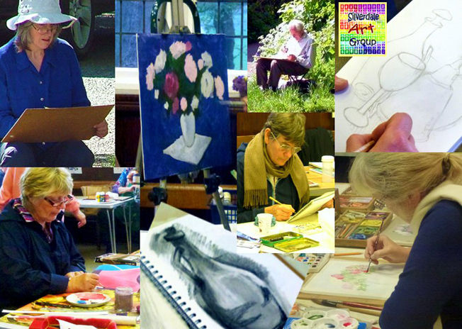 Art Group Members at Worka