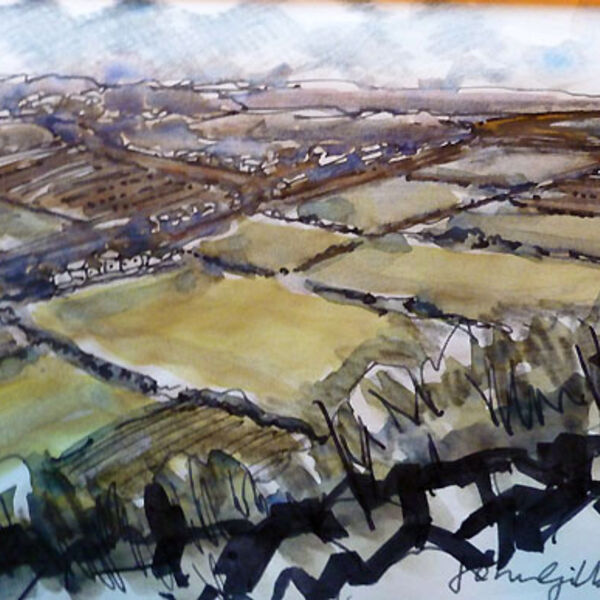 Cragview, watercolour