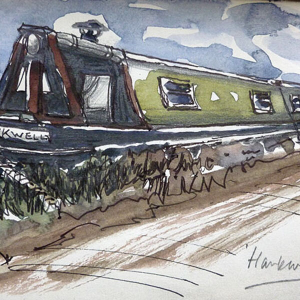 Harkwell; watercolour
