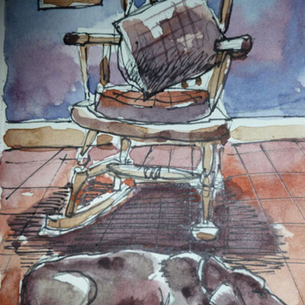 Lucy, watercolour