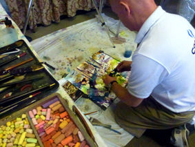Robert Dutton Demonstrating at Workshopb