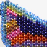 Deco Butterfly Pendant - Blue