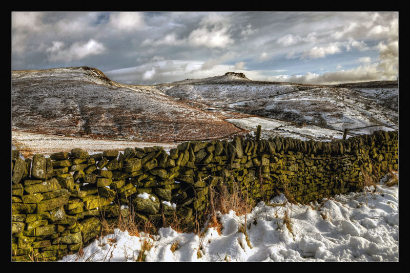Higger Tor in the Snow