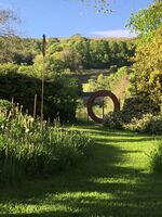 Thick steel ring large