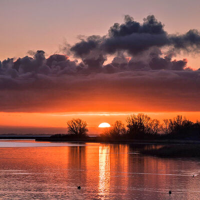Waar Waterland en wolken ...