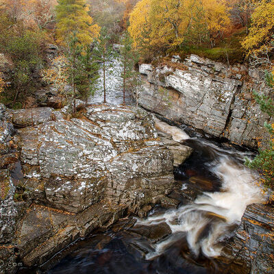 Schotland: Falls of Tromie
