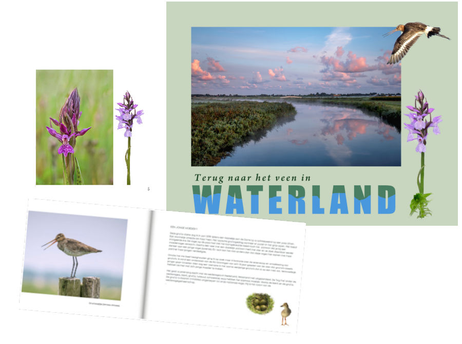 Boekje 'Terug naar het veen in Waterland'