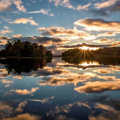 Loch Insh at sunset