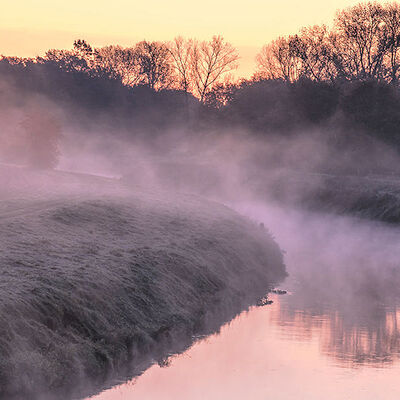 Vechte bei Kalle, Deutschland