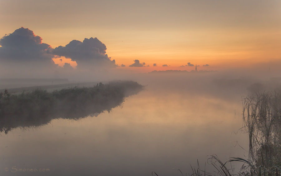 Dorre Ilp bij zonsopkomst