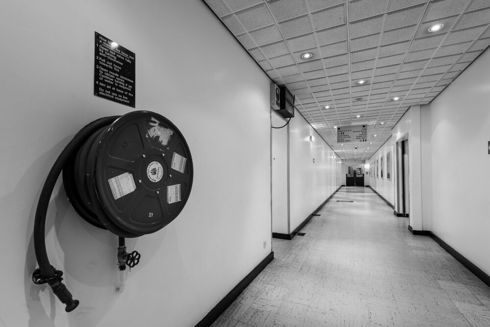 Studio 8 corridor