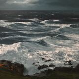 SOLD - Blustery Day at the Cape