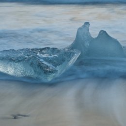 Ice on Jokulsarlon Beach