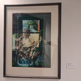 "self Portrait in Bathroom" Joseph McWilliams , Installation shot, Northern Ireland Civil Service Art Collection