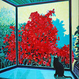 "Oriel Window" oil on linen