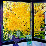 "Golden Tree" oil on linen