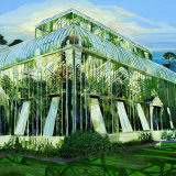 Botanical Gardens, Dublin. Oil on Canvas, winner of Paul Henry Landscape Prize, sponsored by Gormleys Fine Art, Royal Ulster Academy.