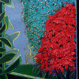 "Garden View"  61cm x 45cm oil on linen