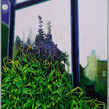 "Juno At the window" oil on linen, 120cm x 80cm