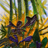 "Undergrowth"oil on linen