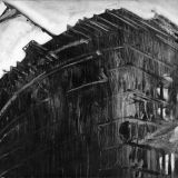 monoprint, ARC, oil on paper