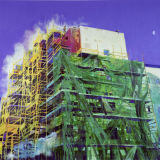 Building Babel, 77 x 84 ins, oil on canvas