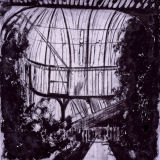 Carborundum and drypoint print