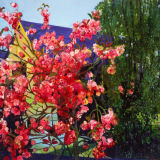 cherry blossoms, oil on canvas 97 x 102cm