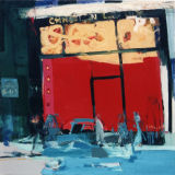 Christian Lacroix, Bond Street, oil on canvas