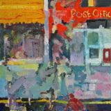 Donegall Street Post Office, oil on canvas