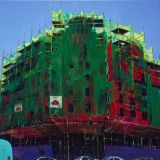 Ulster Scaffolding, oil on canvas