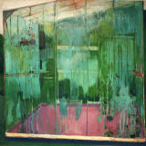 Greenhouse Condensation , oil on canvas, Simon McWilliams