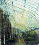 Palmhouse East Wing, oil on canvas, Simon McWilliams