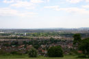 The view from Portsdown hill over Portsmouth