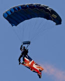 Sky diver Biggin hill