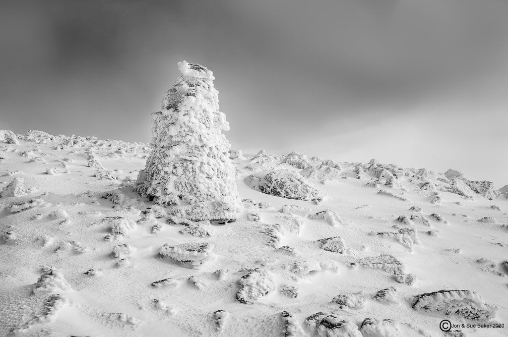 Frozen Cairn Ben Nevis