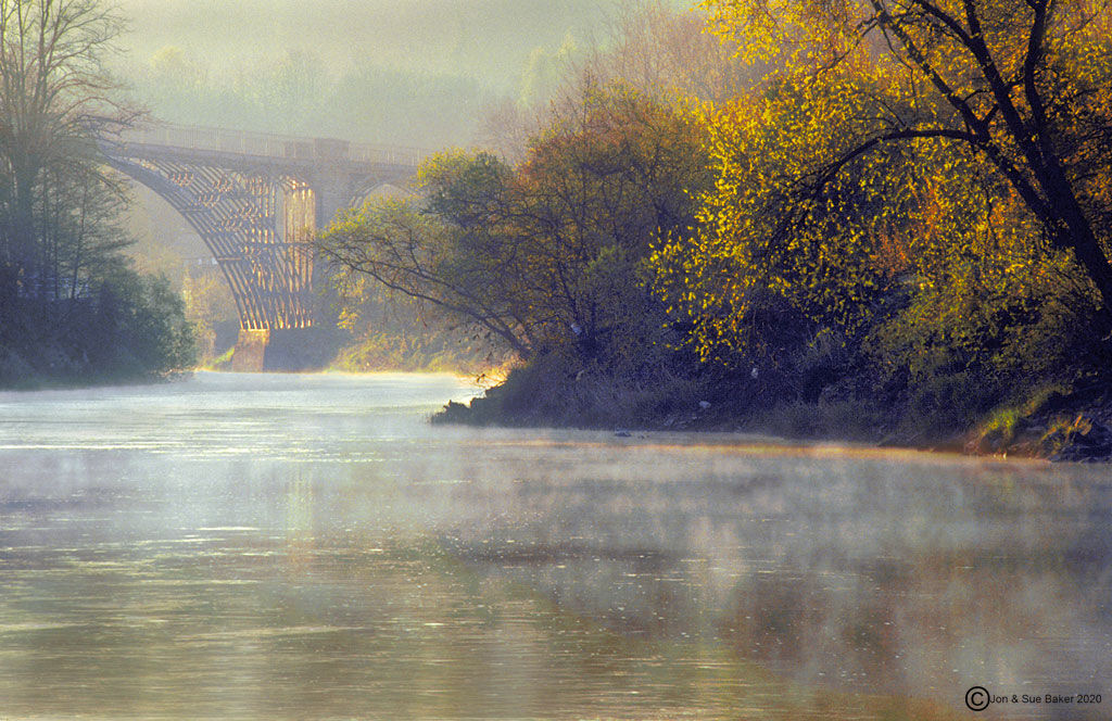 Ironbridge in Autumn