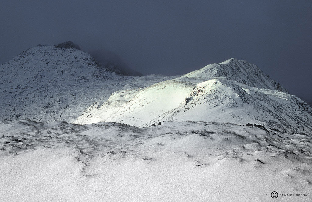 Winter on Y Lliwedd