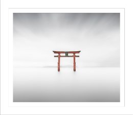 Lake Biwa Torii gate