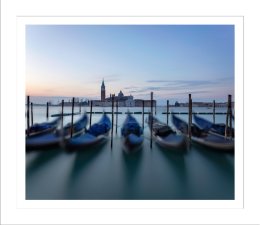 St Marks Gondolas at Dawn