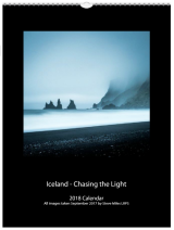 2018 A3 calendar from the Iceland images