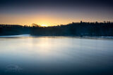 Morning sunrise over Beeston marina