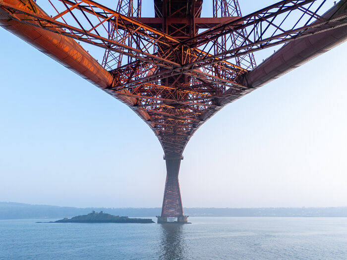 Under the Forth Bridge