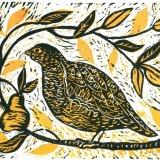 Partridge in a Pear Tree card